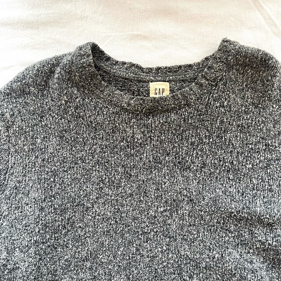 Men’s Gap Large Grey Knit Wool blend sweater - Picture 2 of 6